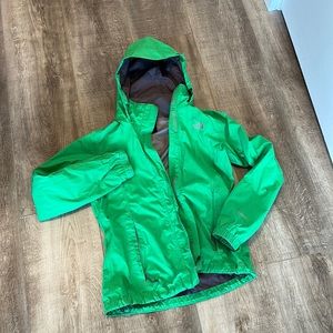 The North Face Green Rain Jacket